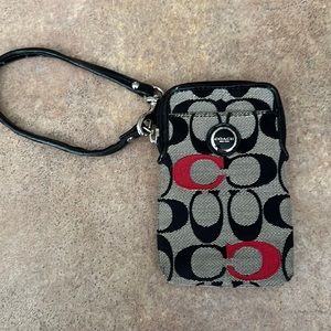 Coach wristlet